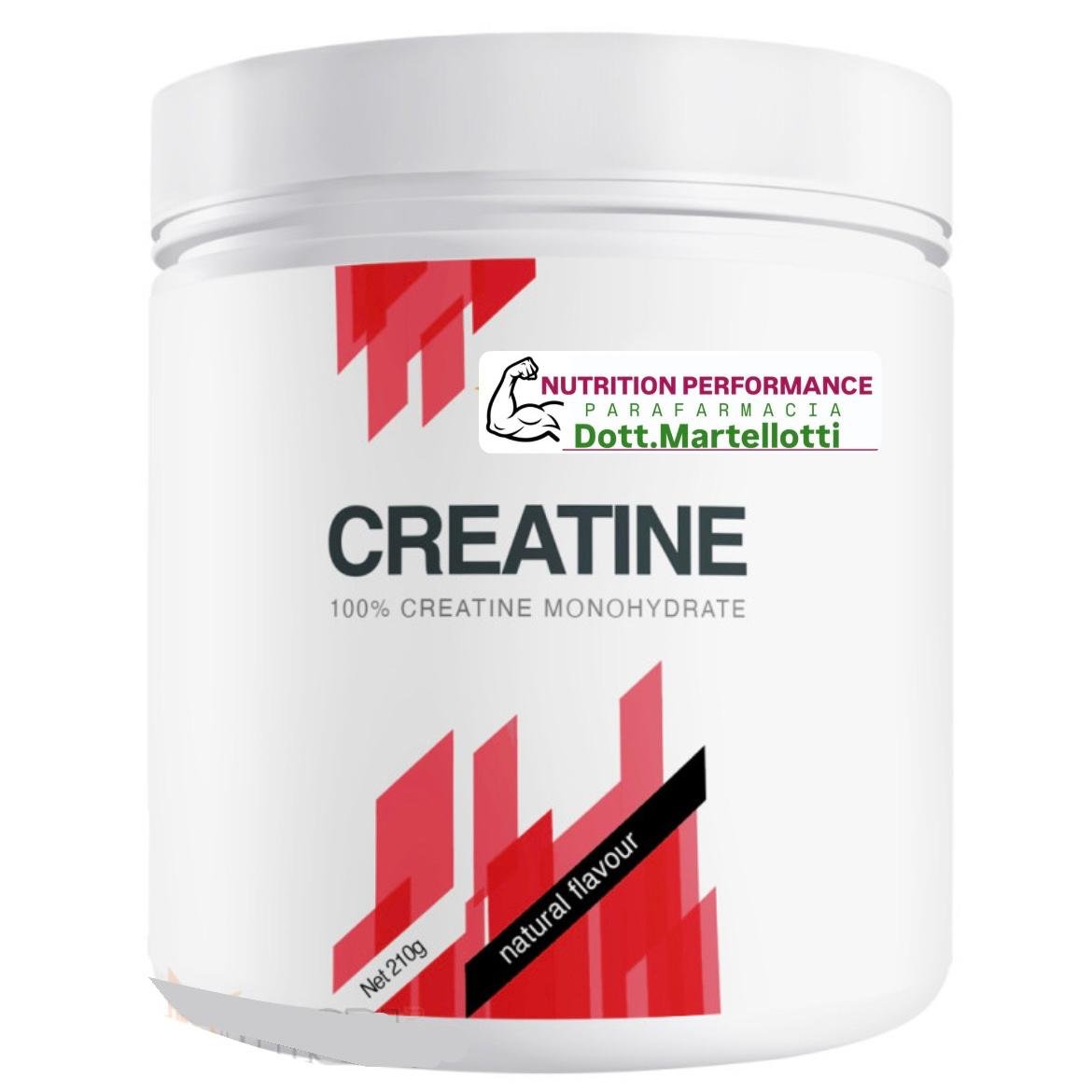 CREATINA MONOHYDRATE 210g natural flavour